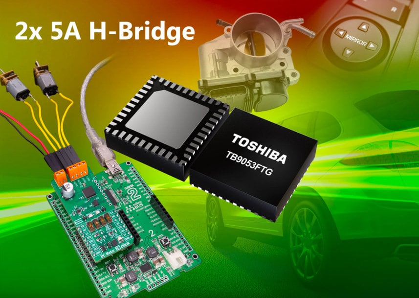 TOSHIBA TEAMS WITH MIKROELEKTRONIKA TO ACCELERATE AUTOMOTIVE MOTOR CONTROL DEVELOPMENT